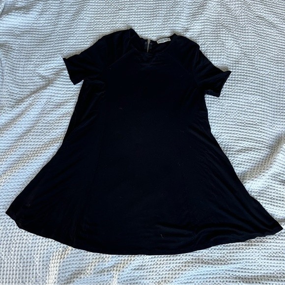 Abercrombie & Fitch Black Zip Up Tunic Dress Medium - Picture 6 of 8